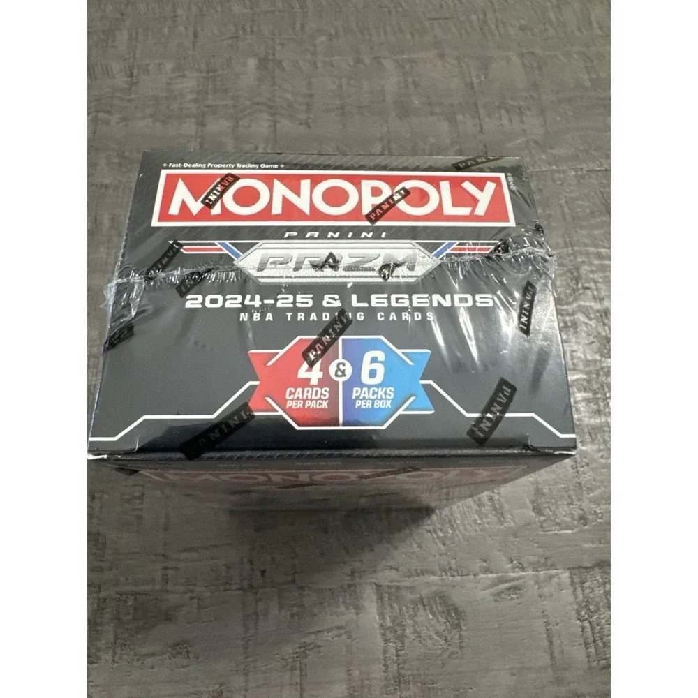 (2) Monopoly Panini Prizm NBA 2024-25 Booster Boxes Sealed Lot Target Release